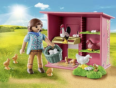 Playmobil Egg Basket for collecting fresh eggs on the farm scene