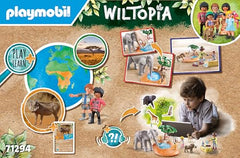 Playmobil animal card unlocks digital Wiltopia content