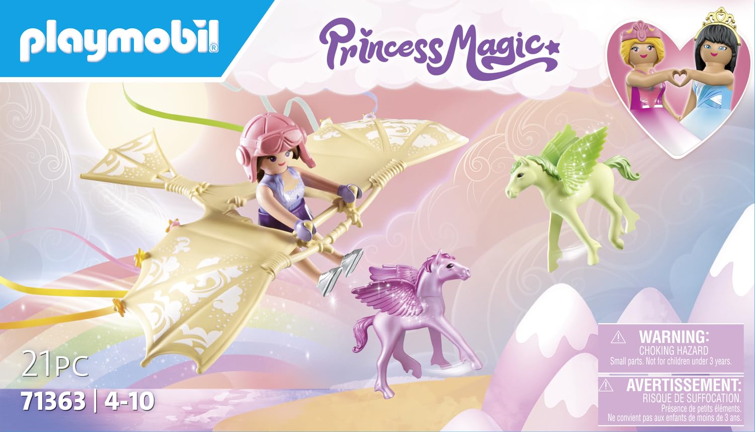 Playmobil Figure with Helmet ready for action-packed aerial pretend play.