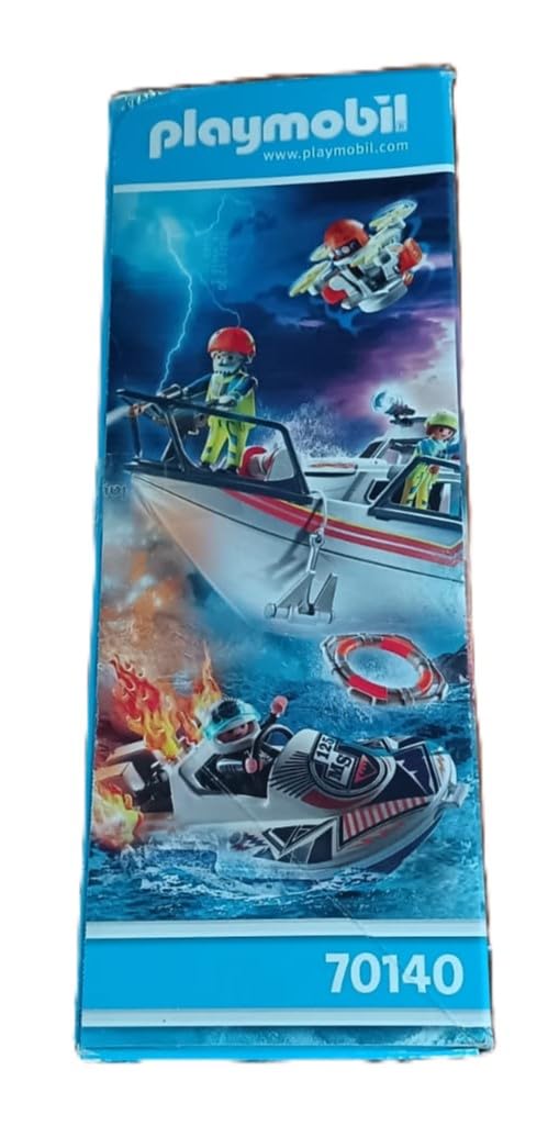 Playmobil four emergency crew figures for role-play adventures