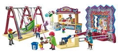 Playmobil Fun Fair figures enable versatile storytelling and interaction.
