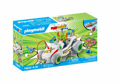 Playmobil Funstars Racing Professor test tubes and accessories boost imaginative science-themed play