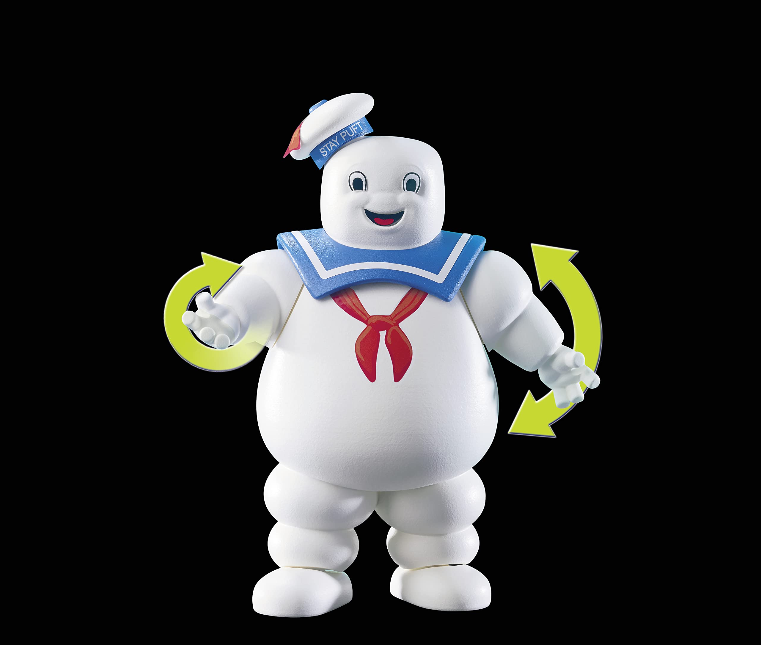 Playmobil Ghostbusters figures bend, sit, stand, and turn heads for versatile storytelling.