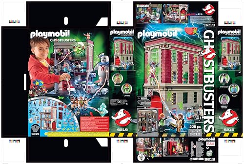 Playmobil Ghostbusters Silicone slime splats on smooth surface for action