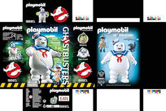 Playmobil Ghostbusters set compatible with other Playmobil sets for extended adventures.