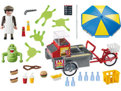 Playmobil Slimer with silicone slime splatters for playful slime scenes.