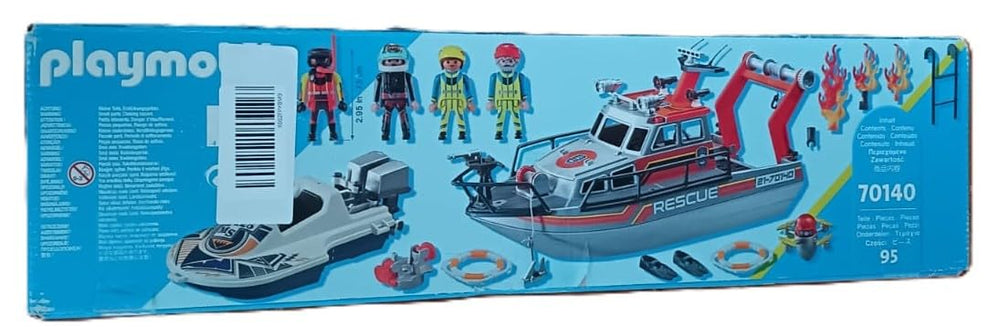 Playmobil heavy anchor stabilizes the rescue operation