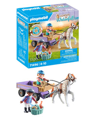 Playmobil Horses of Waterfall carriage with pony for imaginative play