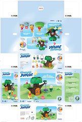 Playmobil Junior tree house entrance invites exploration.
