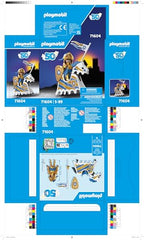 Playmobil 71604 anniversary knight, easy cleaning under running water.
