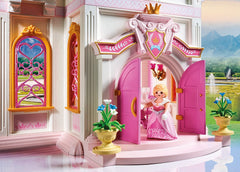Playmobil Large Princess Castle spiral staircase adds dramatic secret passages for stories.