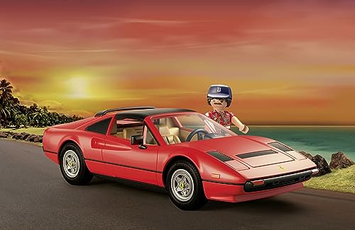 Playmobil Magnum P.I. Ferrari 308GT removable roof for open air play