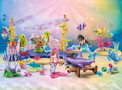 Playmobil Mermaid Animal Care baby seal feeding with bottle moment
