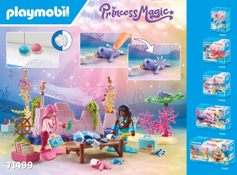Playmobil Mermaid Animal Care two figures ready for imaginative adventures