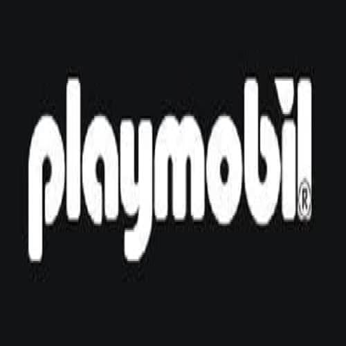 Playmobil Mini Cooper with right-hand drive, true to classic British styling