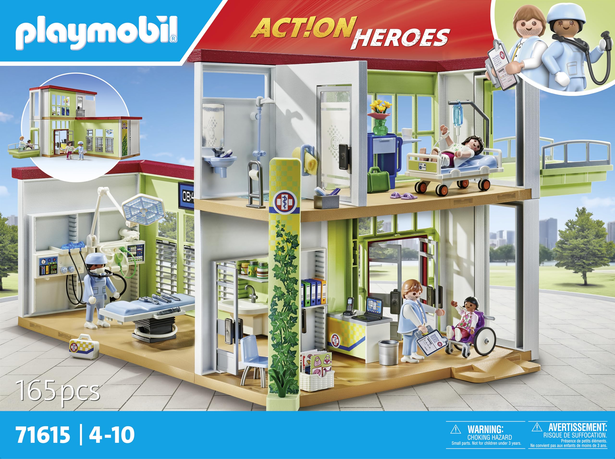 Playmobil Modern Hospital sink and medical station