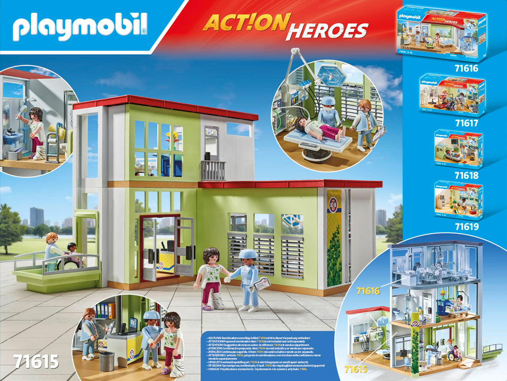 Playmobil Modern Hospital wheelchair for mobility and care