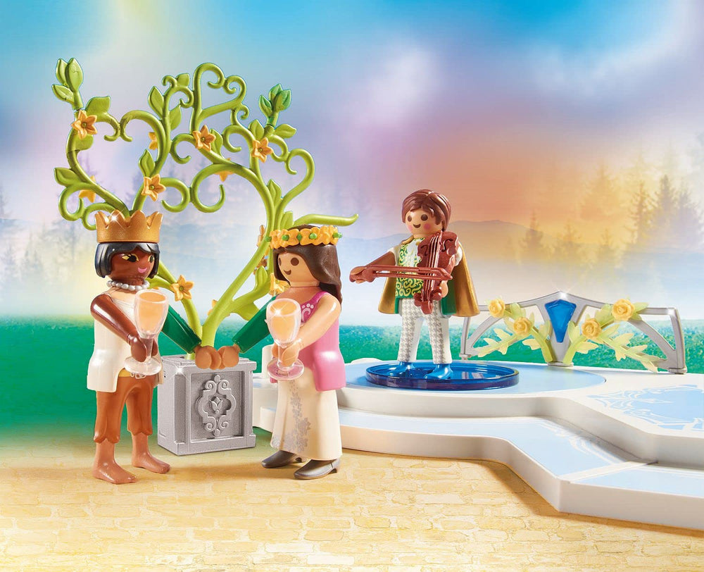 Playmobil My Figures: Magical Dance dining-area and seats support cooperative play