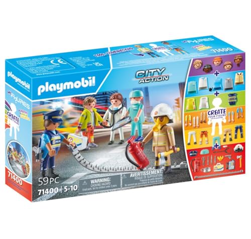 Playmobil My Figures Rescue accessories expand story options and rescue missions.