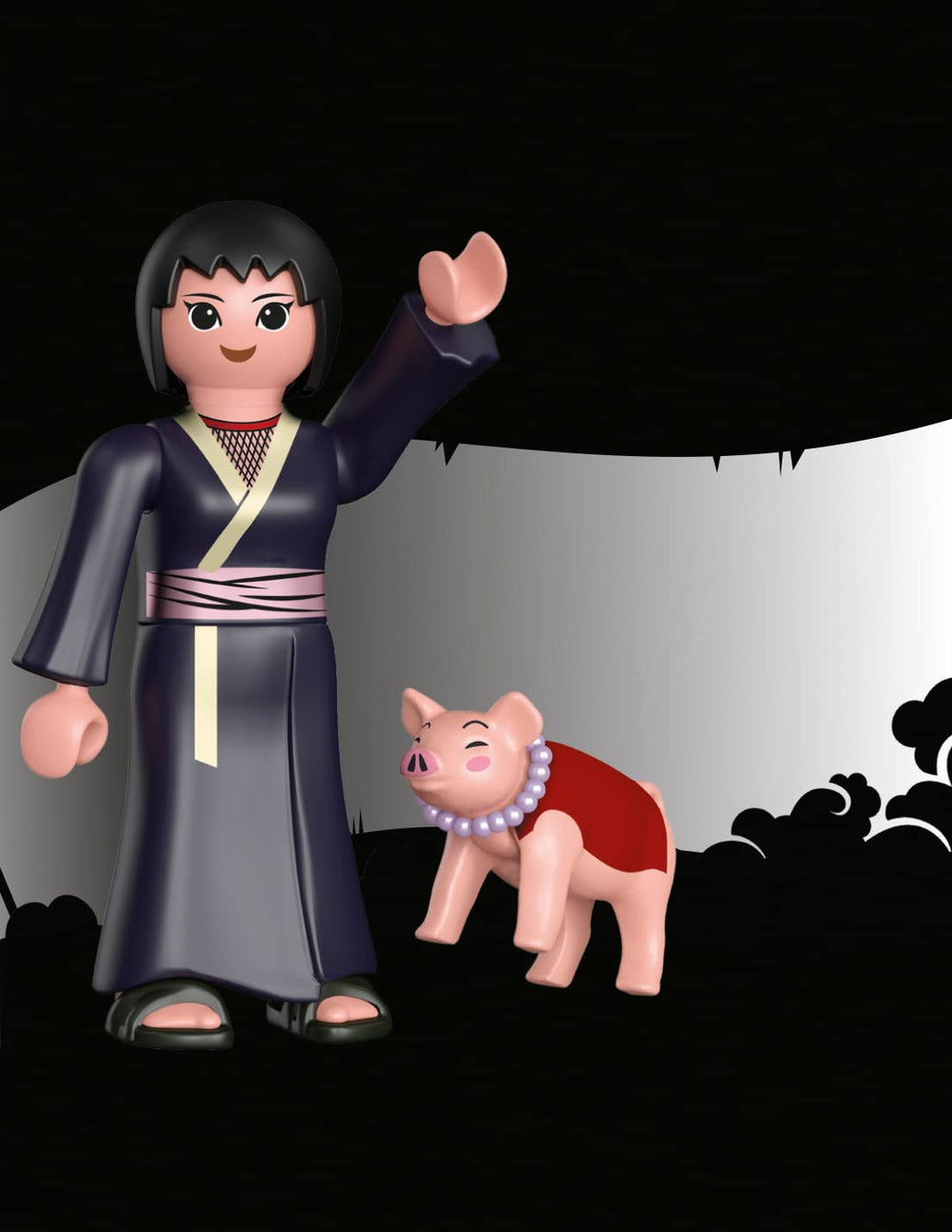 Playmobil Naruto Shizune accessories set for storytelling