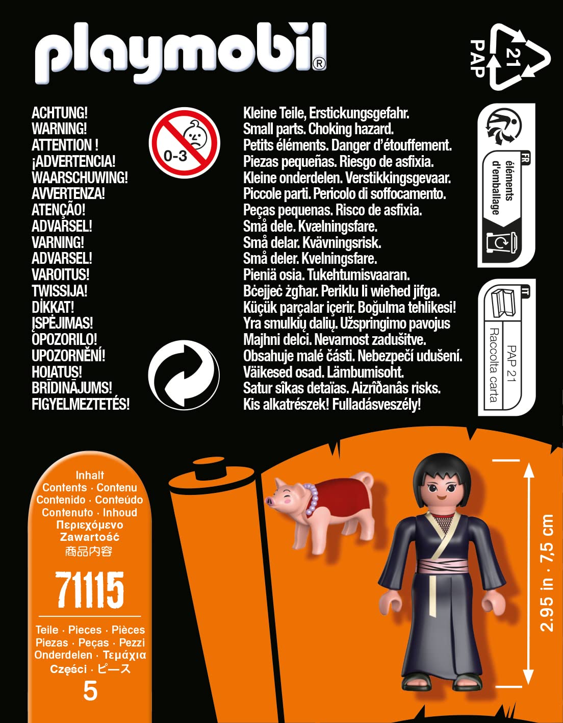 Playmobil Naruto Shizune detailed figurine inspires creative scenes