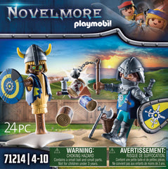 Playmobil Novelmore knight with helmet and accessories for complete setup