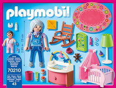 Playmobil Nursery baby bottle and towels inviting nurturing routines