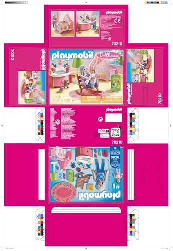 Playmobil Nursery play mat defining a cozy play area for kids