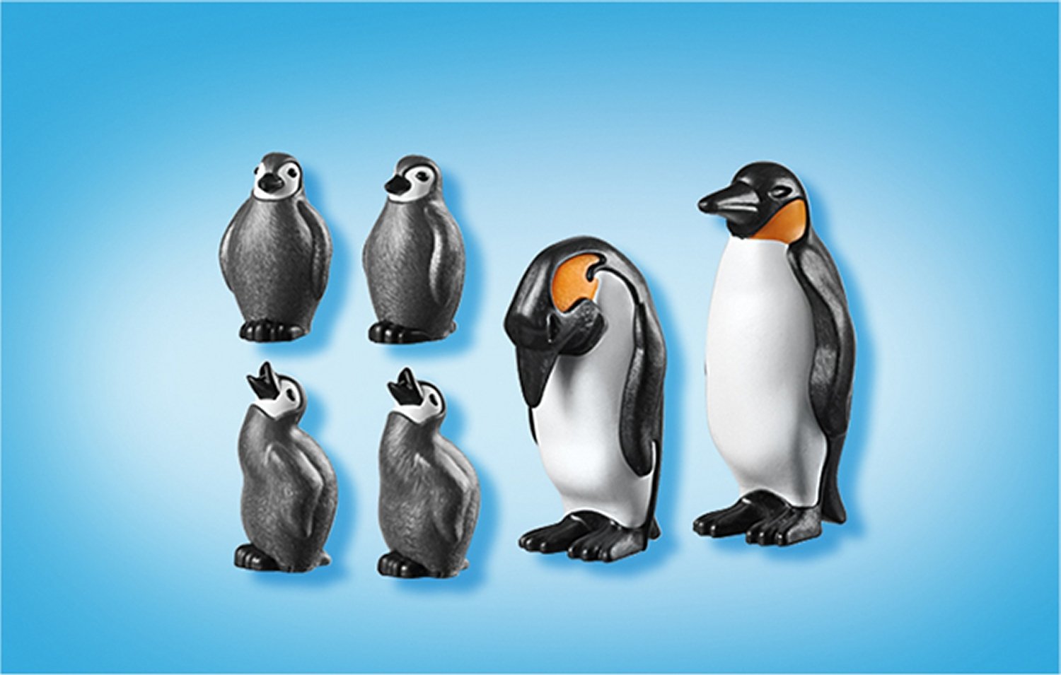 Playmobil penguin chicks as interactive companions for budding zoologists