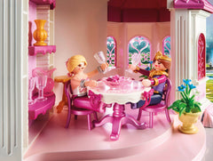 Playmobil Princess Castle bedroom with hobbies encourages quiet time and creative activities.