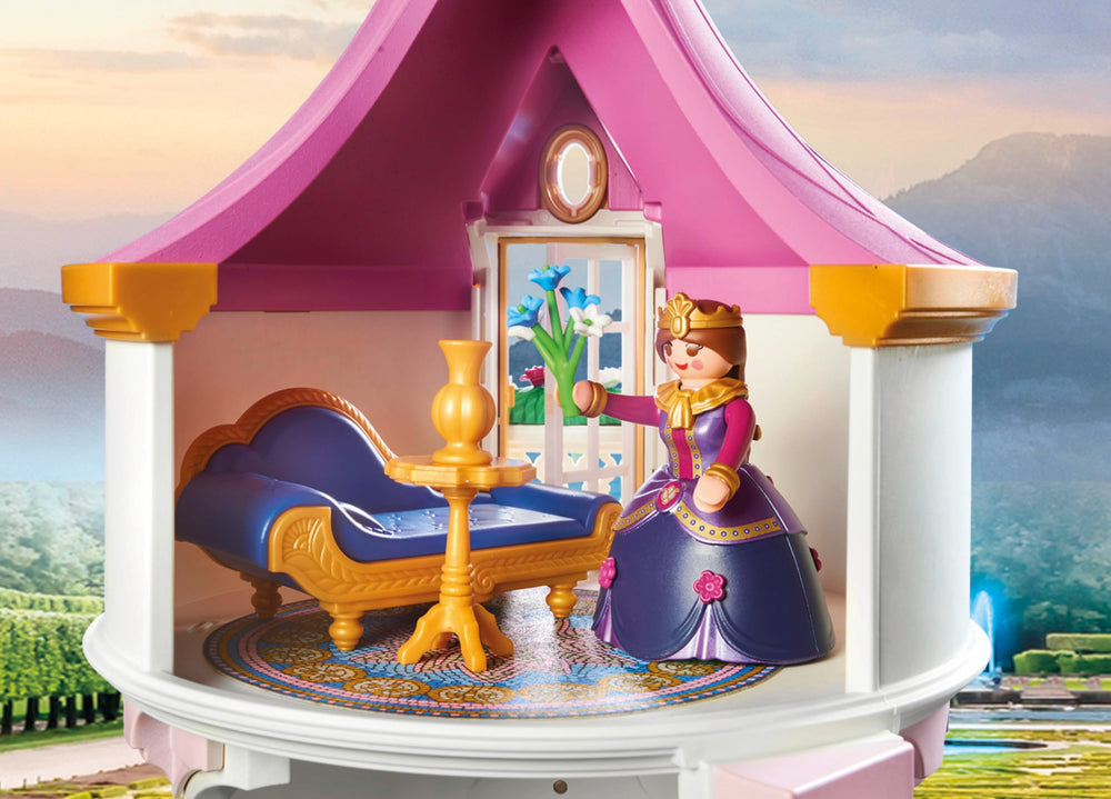 Playmobil Princess Castle dining area invites family meals and social pretend play.