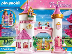 Playmobil Princess Castle elevator enables easy access to the second floor for pretend adventures.