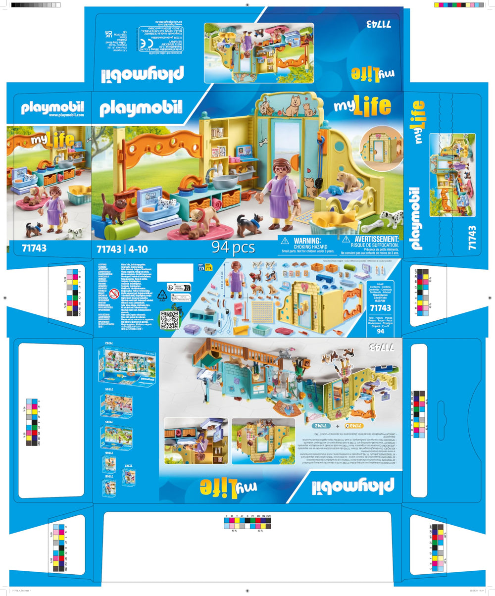 Playmobil Puppy Care Center accessories expand play scenarios and social interaction