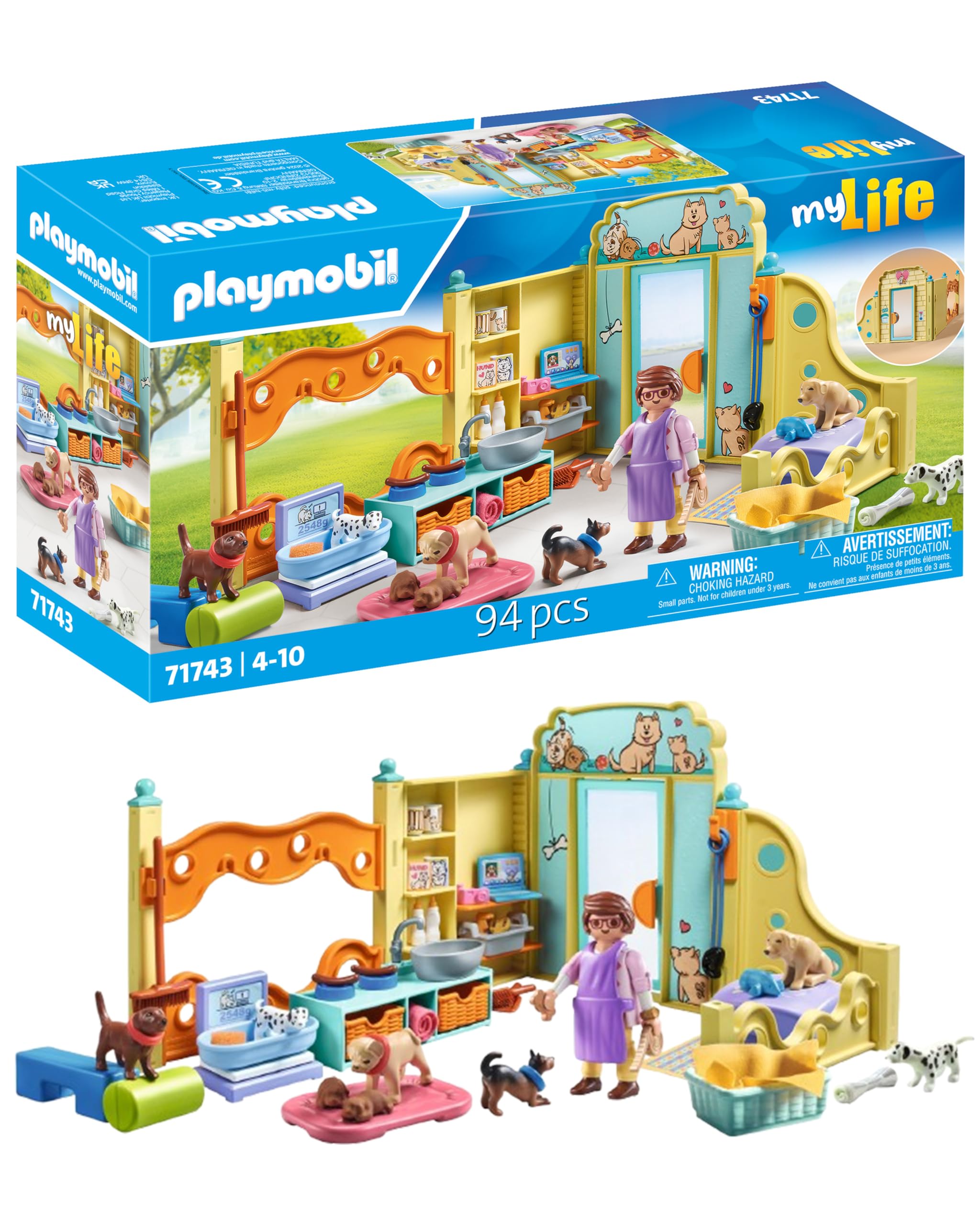 Playmobil Puppy Care Center puppies at play inspiring imaginative storytelling