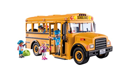 Playmobil School Bus durable construction supports years of play