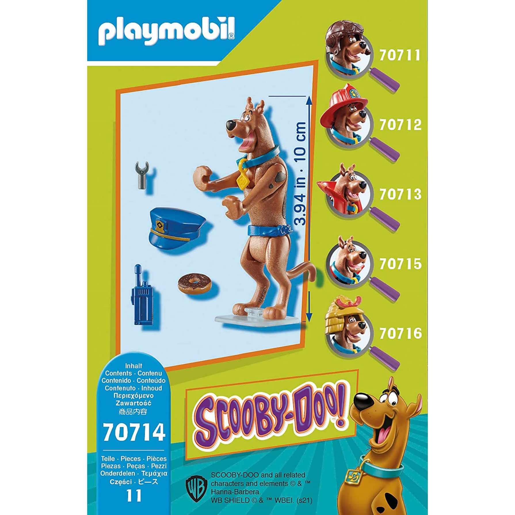 Playmobil Scooby-Doo police set boosts pretend play skills.