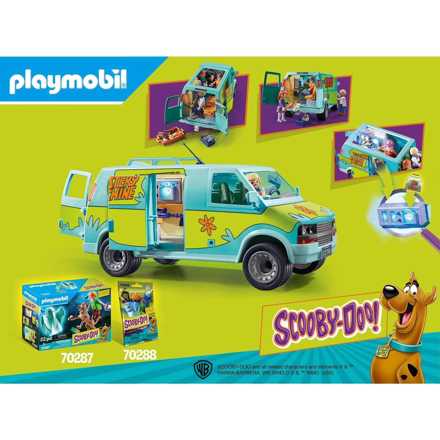 Playmobil Scooby-Doo figures Fred, Daphne, Velma complete the mystery squad