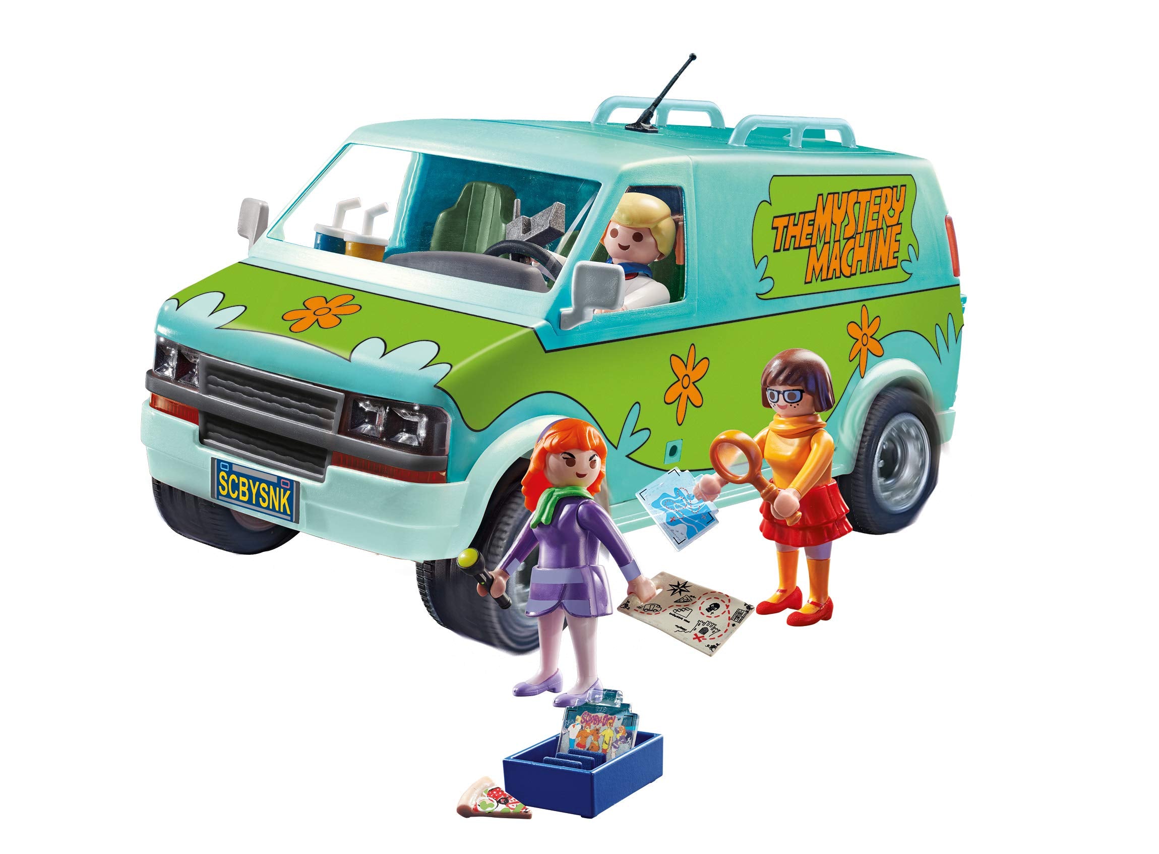 Playmobil Scooby-Doo map and flashlight for clue-hunting adventures