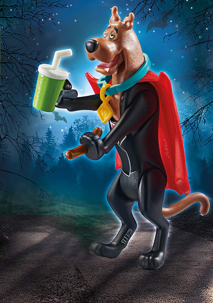 Playmobil Scooby-Doo vampire accessories for quick setup and storytelling fun.