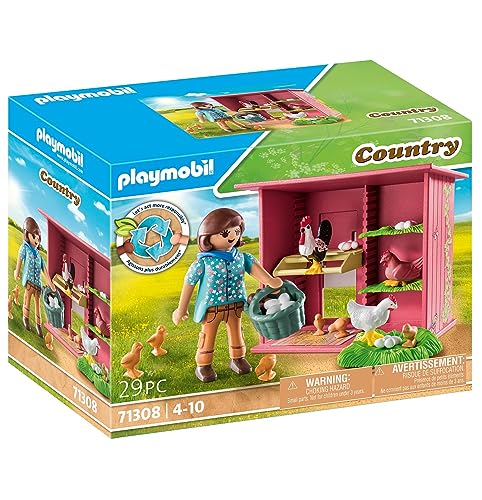 Playmobil Three Nests illustrate flexible perches for chickens during play