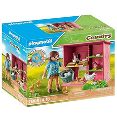 Playmobil Three Nests illustrate flexible perches for chickens during play