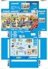 Playmobil Toddler Group play mat creates a vibrant, interactive space