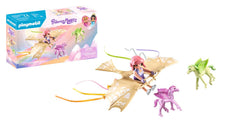 Playmobil Trip with Pegasus Foals in the Clouds invites imaginative sky adventures.