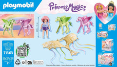 Playmobil Two Pegasus Foals encourage cooperative storytelling and shared adventures.