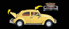 Playmobil Beetle roof rack stores luggage or provides interior access.