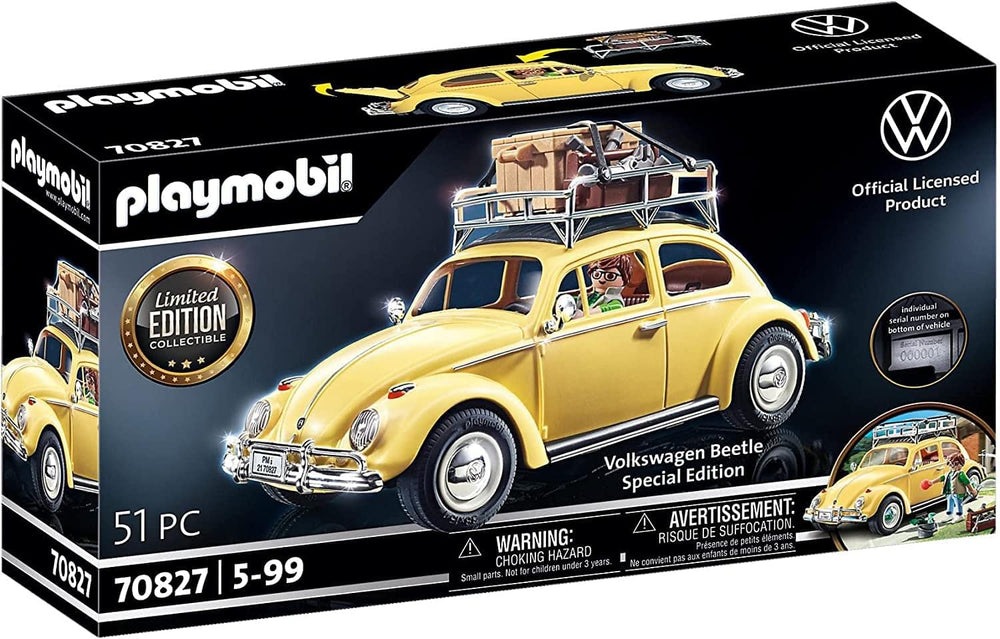 Playmobil Beetle toolbox and maintenance gear for pretend upkeep.