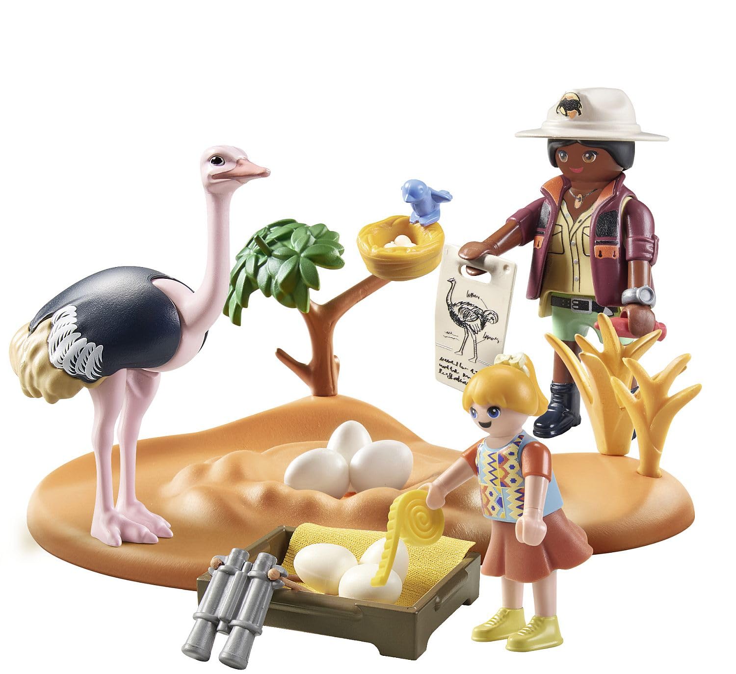 Playmobil Wiltopia eco-friendly accessories use sustainable materials.