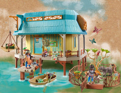 Playmobil Wiltopia Animal Care Station enclosures for safe recovery
