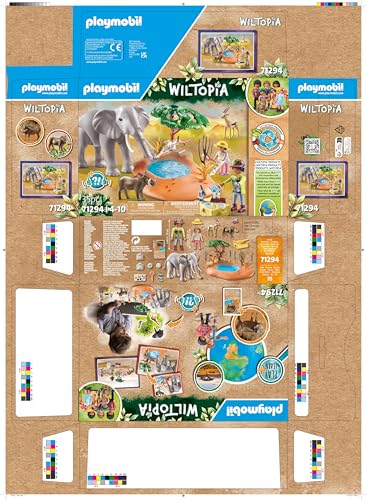 Playmobil Wiltopia app content with AR and learning tips