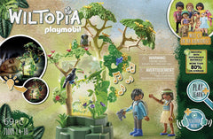 Playmobil Wiltopia AR selfie projection brings rainforest animals into your room.